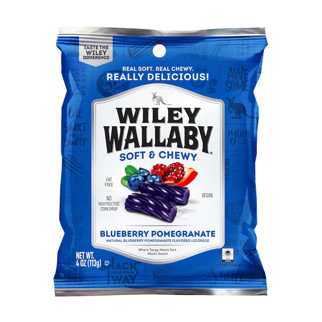 Wiley Wallaby | Blue Pomegranate 4oz.