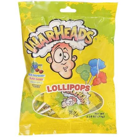 Warheads Lollipop