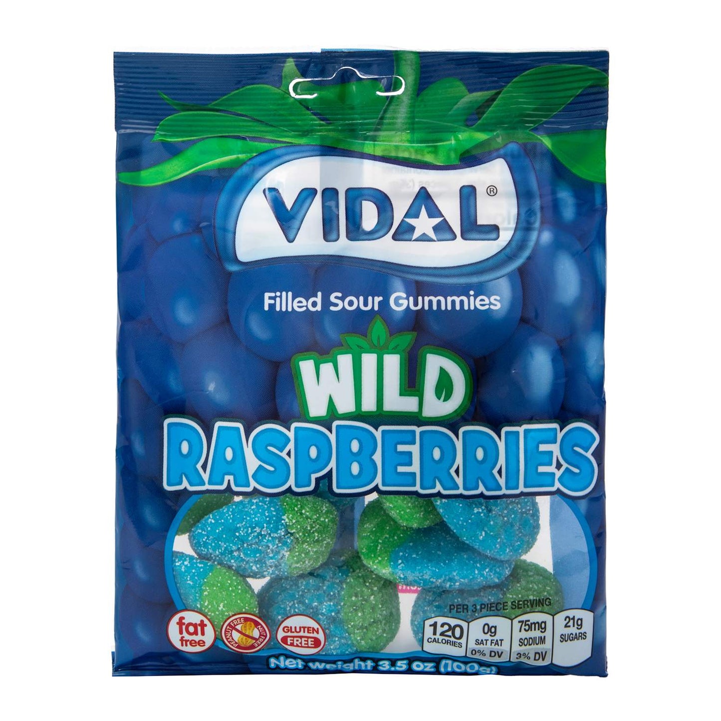 Vidal Wild Raspberries 3oz.