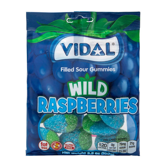 Vidal Wild Raspberries 3oz.