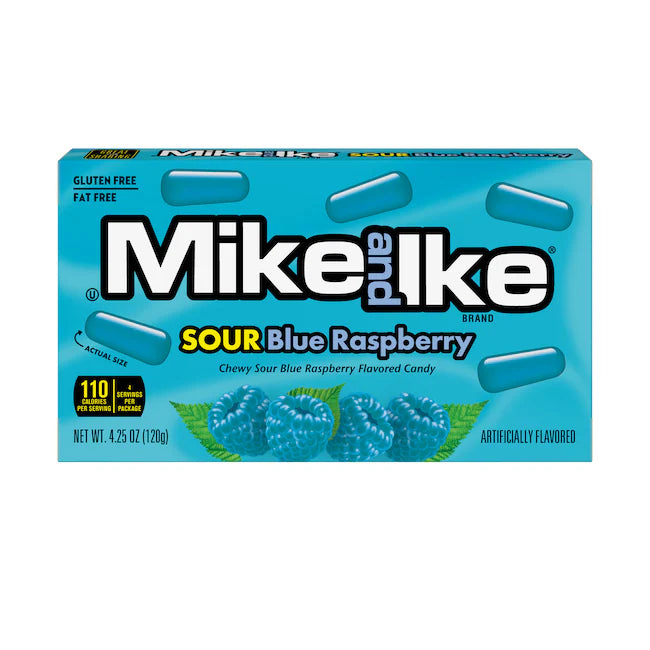 Mike & Ike | Sour Blue Raspberry 4oz.